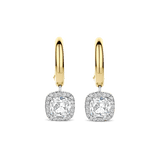 Classic Vierkante Zirkonia Hoops