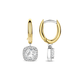 Classic Vierkante Zirkonia Hoops