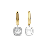 Classic Vierkante Zirkonia Hoops