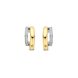 Zirkonia Double Oorbellen
