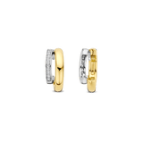 Zirkonia Double Oorbellen