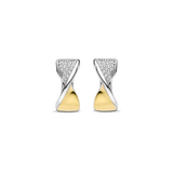 Twisted Zirkonia Hoops