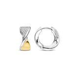 Twisted Zirkonia Hoops