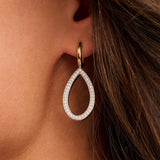 Classic Soft Oval Zirkonia Hoops