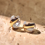 Bold Crossover Hoops