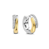 Zirkonia Layered Hoops