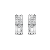 Stardust Zirkonia Layered Oorbellen