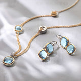 Double Cushion Oorbellen