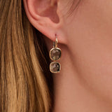 Double Cushion Oorbellen