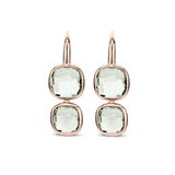 Double Cushion Oorbellen