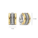 Structure Hoops Goudkleurig