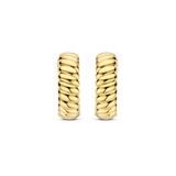 Vintage Geribbelde Hoops