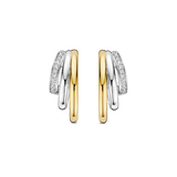 Zirkonia Structure Oorbellen