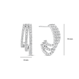 Stardust Zirkonia Oorbellen