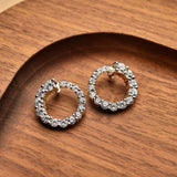 Twisted Zirkonia Oorbellen