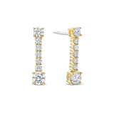 Lange Zirkonia Oorbellen