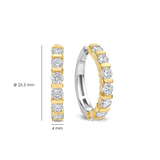 Contrast Tennis Hoops 25mm