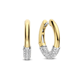 Modern Pavé Hoops