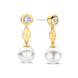 Icon Zirkonia Parel Oorbellen