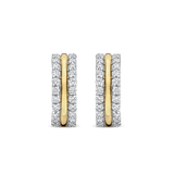 Triple Band Zirkonia Hoops
