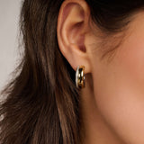 Bold Zirkonia Hoops