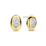 Oval Sparkle Oorbellen
