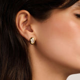 Oval Sparkle Oorbellen