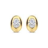 Oval Sparkle Oorbellen
