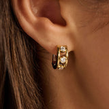 Open Cirkel Zirkonia Hoops