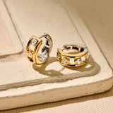 Open Cirkel Zirkonia Hoops