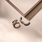 Classic Zilveren Huggies 12mm