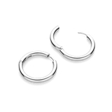 Classic Zilveren Oversized Hoops 25mm