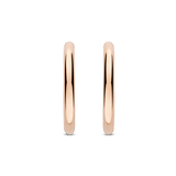 Classic Rosé Oversized Hoops 25mm