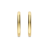 Classic Goudkleurige Oversized Hoops 25mm