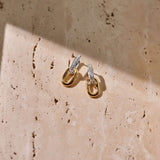 Signature Zirkonia Schakel Hoops