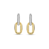 Signature Zirkonia Schakel Hoops