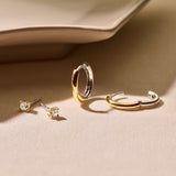 Classic Zirkonia Oorbellen 3mm