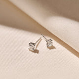 Classic Zirkonia Oorbellen 4mm