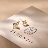 Classic Zirkonia Oorbellen 4mm