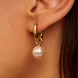 Parel Charm Oorbellen