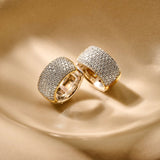Chunky Zirkonia Hoops