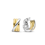 Bicolor Crossover Hoops