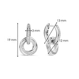 Zirkonia Crossover Cirkel Hoops