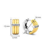 Triple Ring Hoops