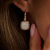 Zirkonia Cushion Hoops