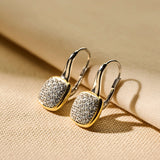 Zirkonia Cushion Hoops