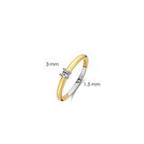 Classic Zirkonia Ring 3mm