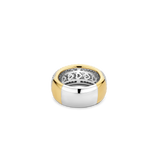 Chunky Zirkonia Ring - L model