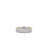 Chunky Zirkonia Ring - M model