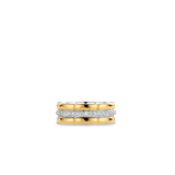 Vintage Zirkonia Schakel Ring